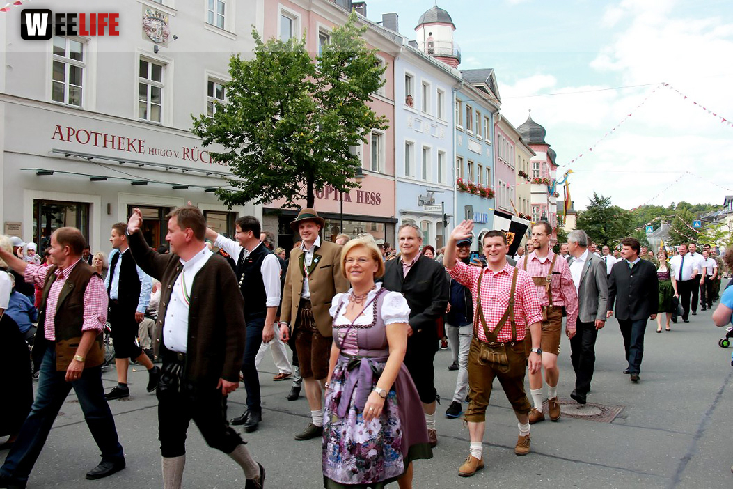 Volksfestumzug Hofer Volksfest 2017 28.7.17