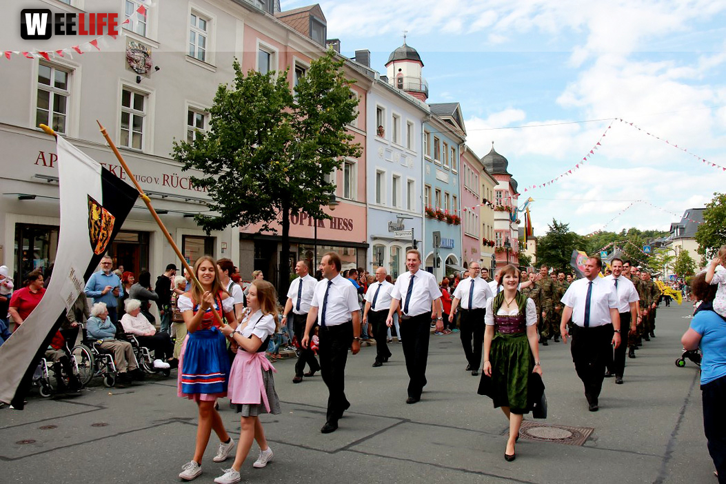 Volksfestumzug Hofer Volksfest 2017 28.7.17