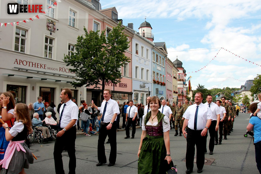 Volksfestumzug Hofer Volksfest 2017 28.7.17