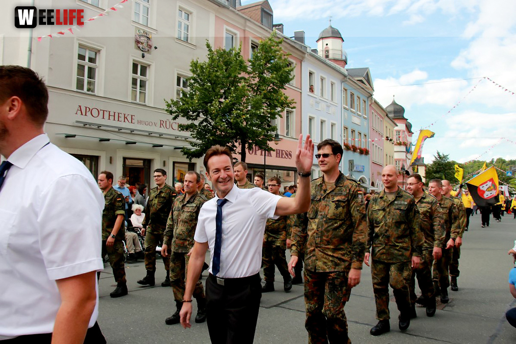 Volksfestumzug Hofer Volksfest 2017 28.7.17
