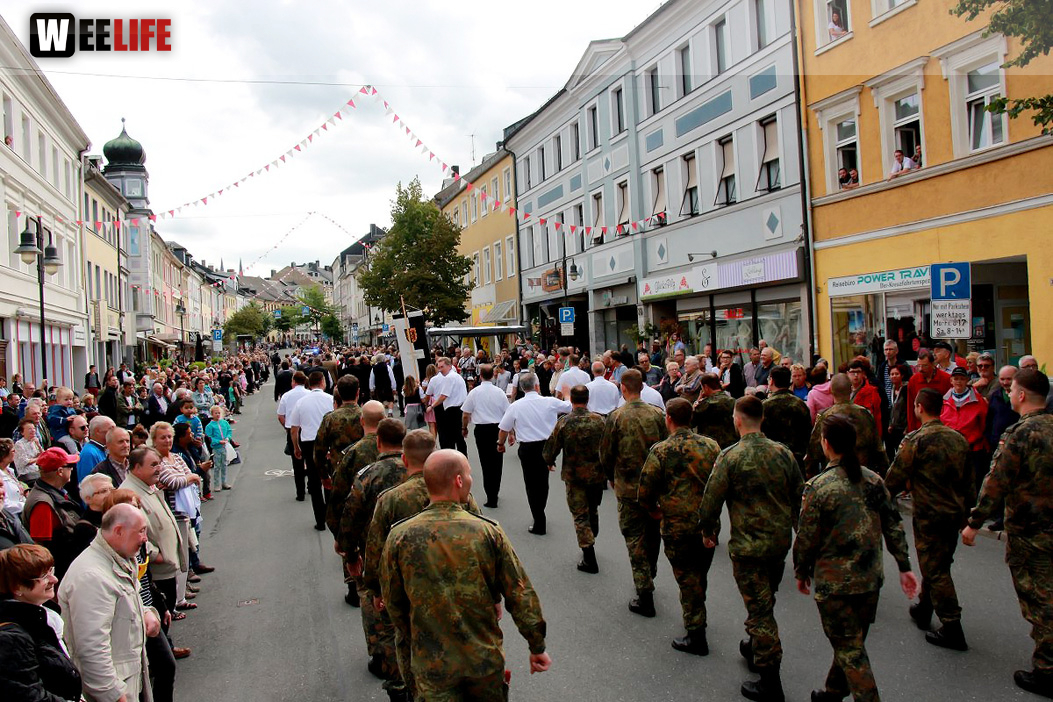 Volksfestumzug Hofer Volksfest 2017 28.7.17