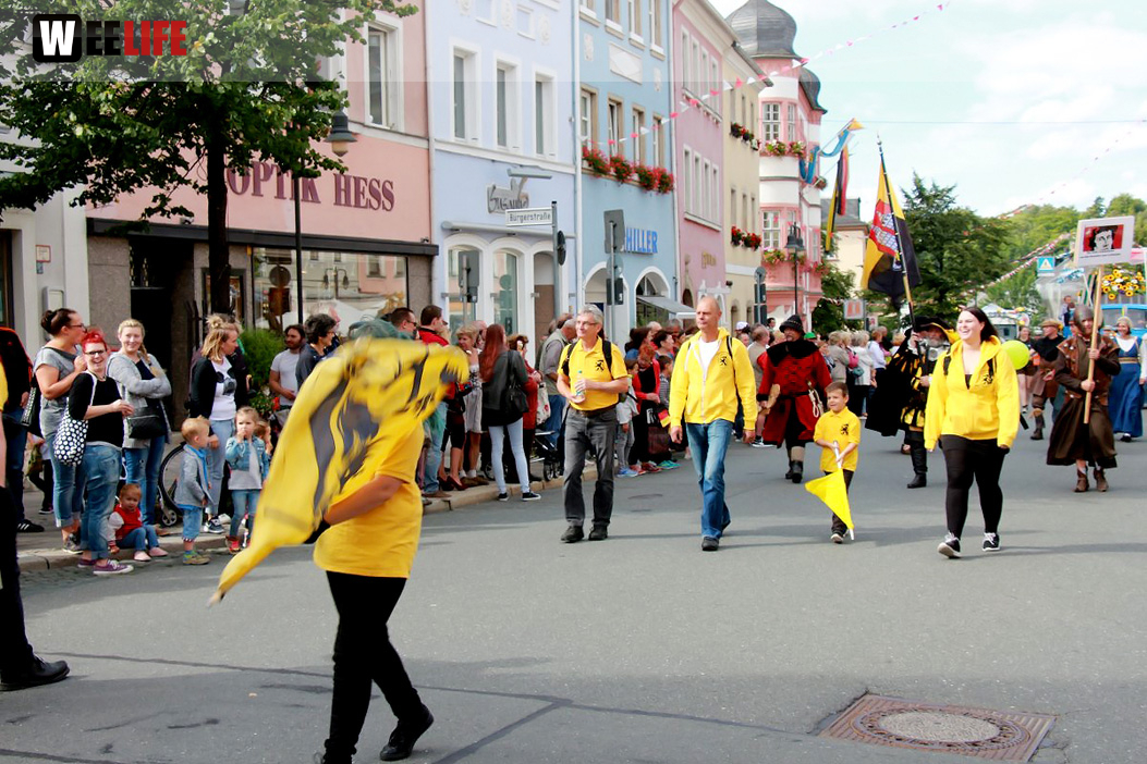 Volksfestumzug Hofer Volksfest 2017 28.7.17