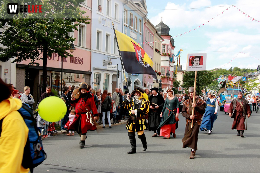 Volksfestumzug Hofer Volksfest 2017 28.7.17