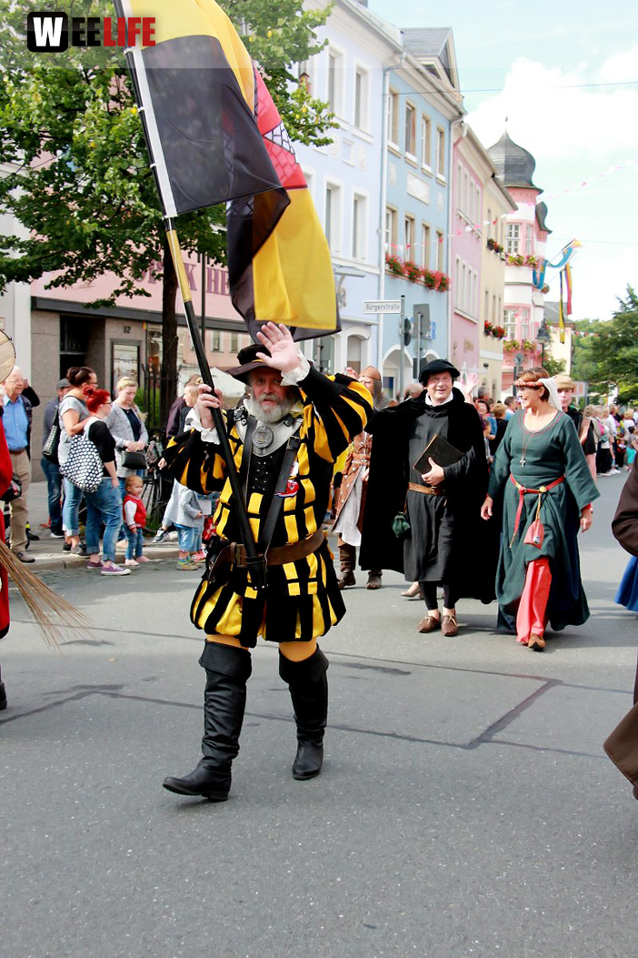 Volksfestumzug Hofer Volksfest 2017 28.7.17