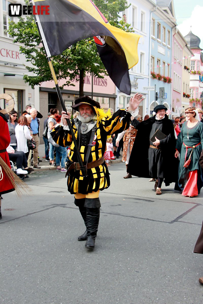 Volksfestumzug Hofer Volksfest 2017 28.7.17