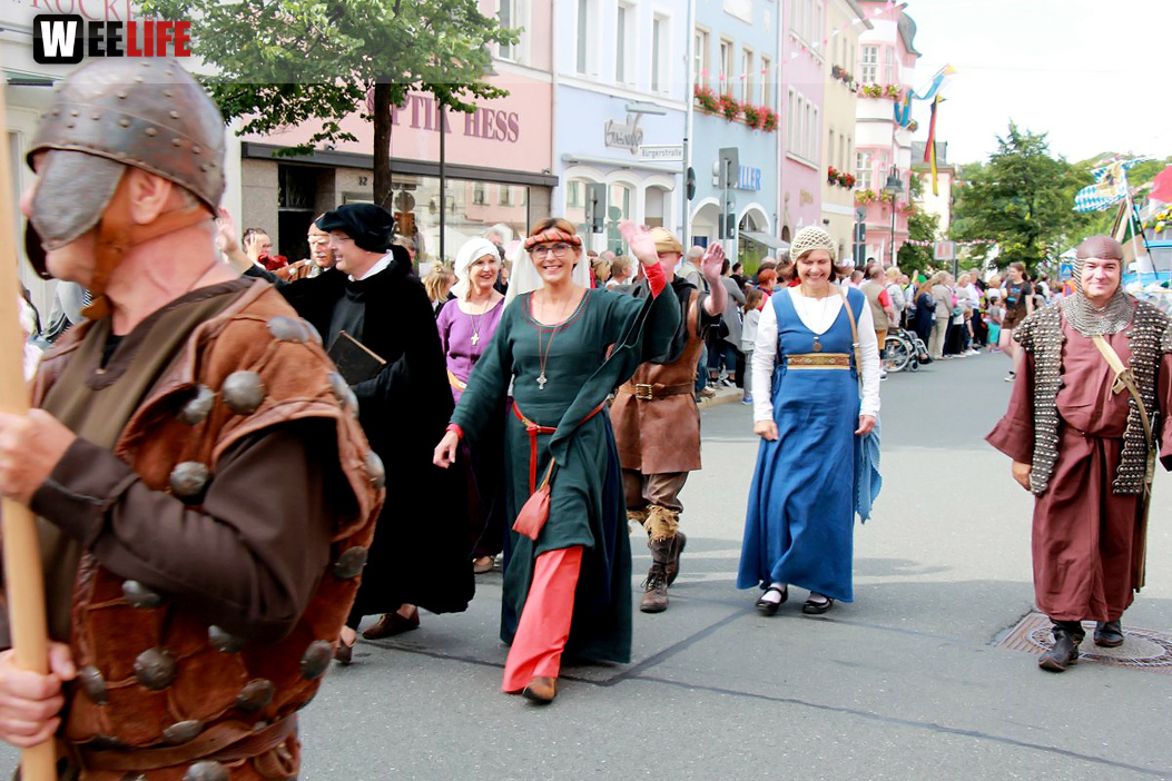 Volksfestumzug Hofer Volksfest 2017 28.7.17
