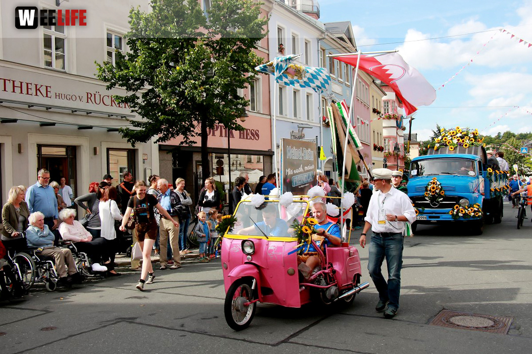 Volksfestumzug Hofer Volksfest 2017 28.7.17