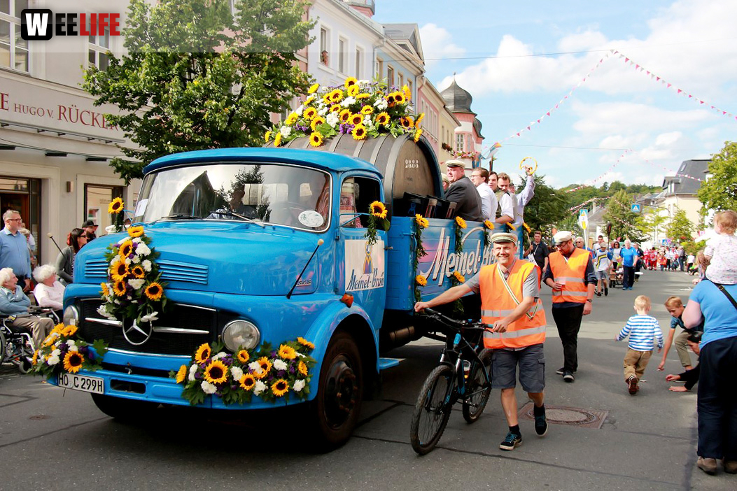 Volksfestumzug Hofer Volksfest 2017 28.7.17