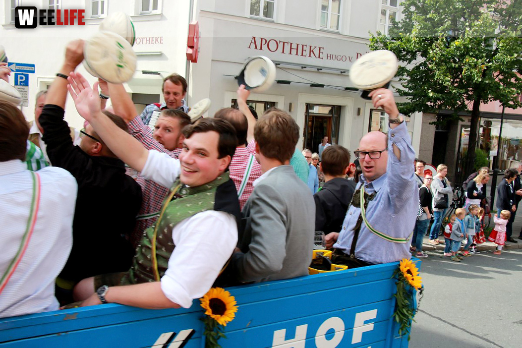 Volksfestumzug Hofer Volksfest 2017 28.7.17