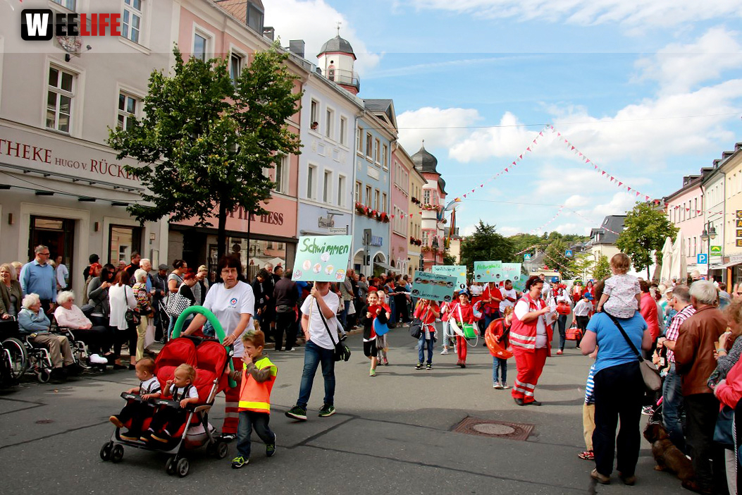 Volksfestumzug Hofer Volksfest 2017 28.7.17