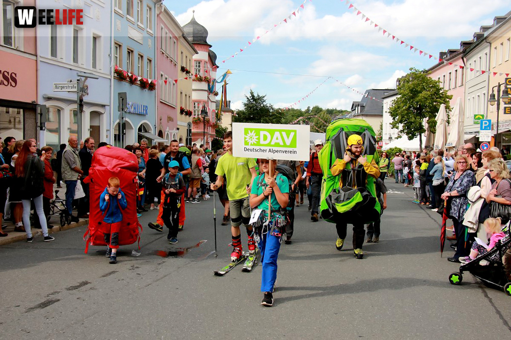 Volksfestumzug Hofer Volksfest 2017 28.7.17