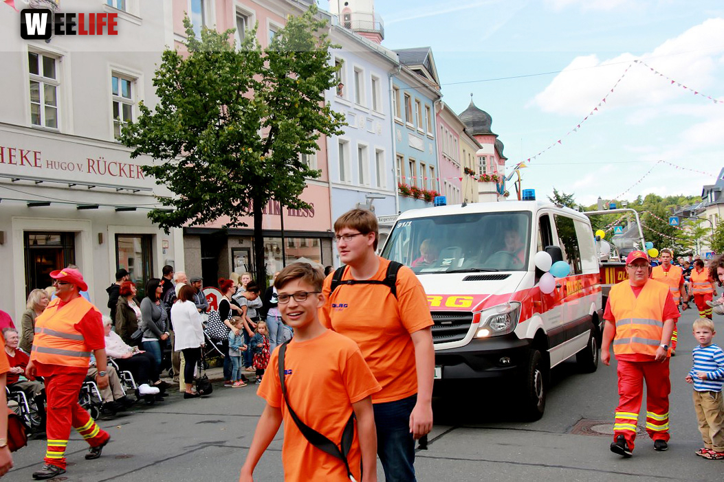 Volksfestumzug Hofer Volksfest 2017 28.7.17