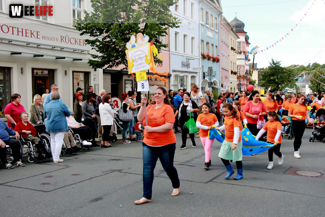 Volksfestumzug Hofer Volksfest 2017 28.7.17