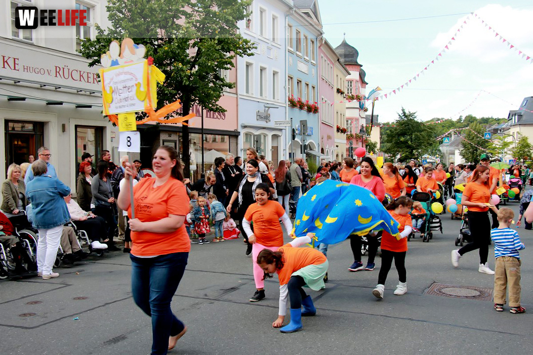Volksfestumzug Hofer Volksfest 2017 28.7.17