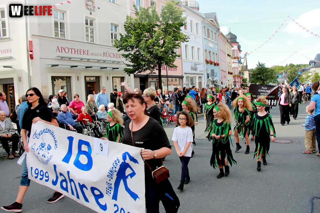 Volksfestumzug Hofer Volksfest 2017 28.7.17