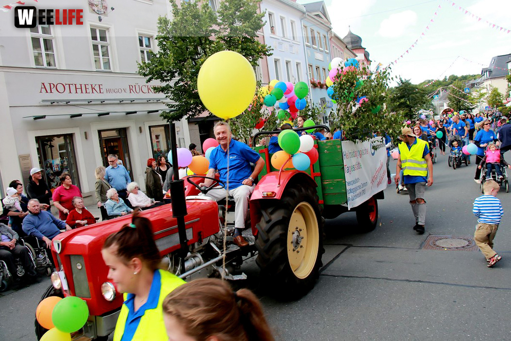 Volksfestumzug Hofer Volksfest 2017 28.7.17