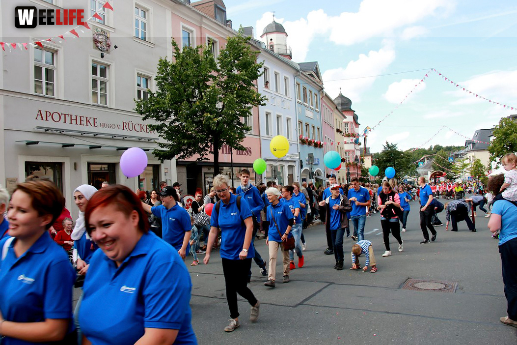Volksfestumzug Hofer Volksfest 2017 28.7.17