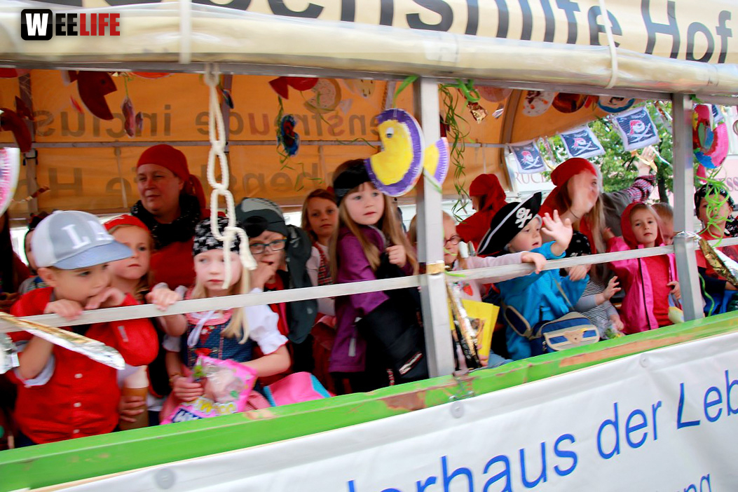 Volksfestumzug Hofer Volksfest 2017 28.7.17