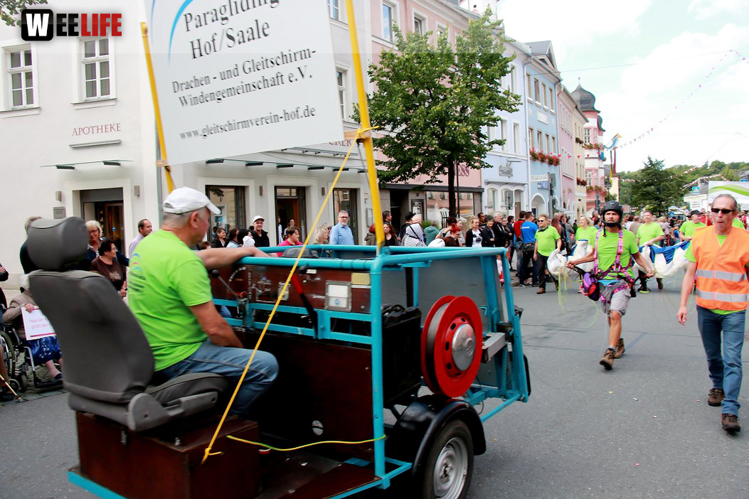 Volksfestumzug Hofer Volksfest 2017 28.7.17