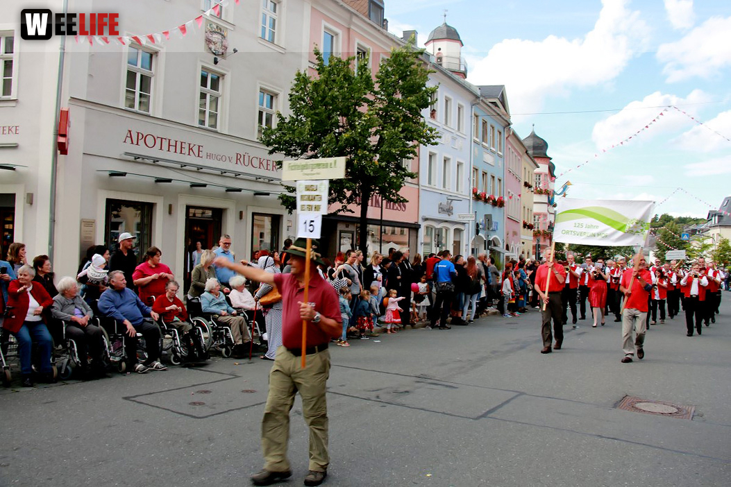 Volksfestumzug Hofer Volksfest 2017 28.7.17