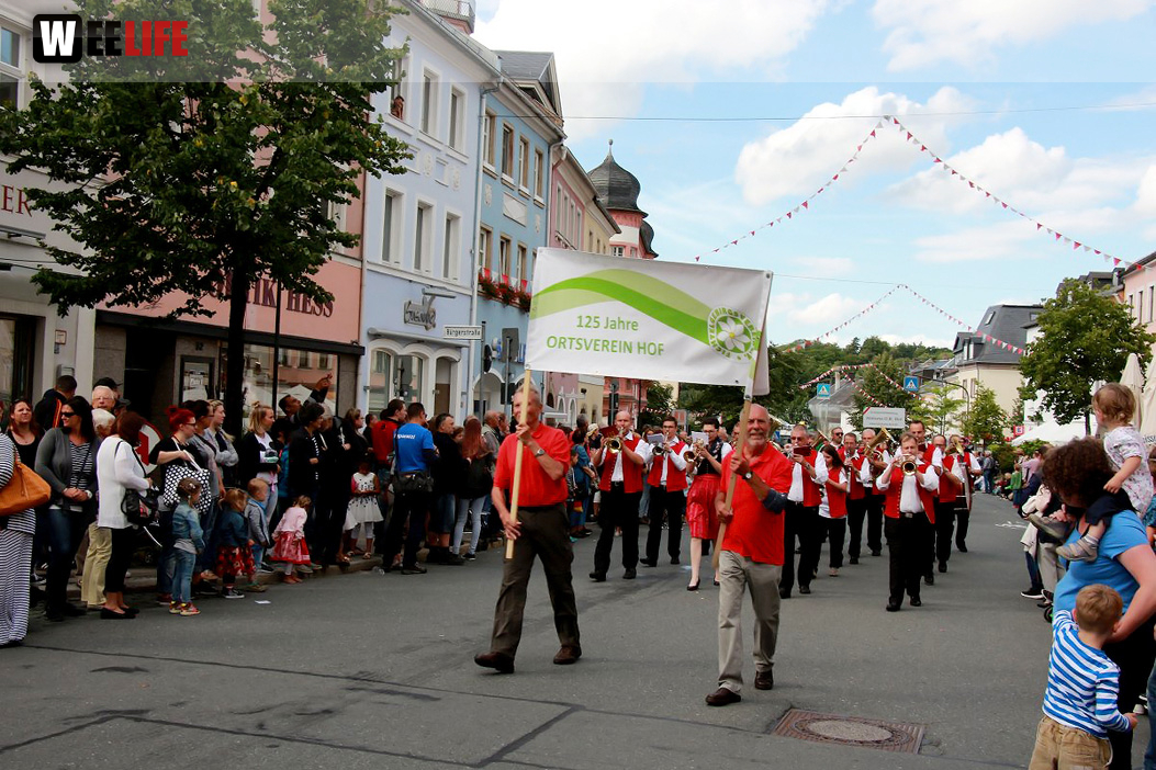 Volksfestumzug Hofer Volksfest 2017 28.7.17