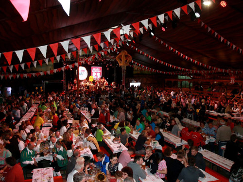 Auftakt mit der Original Töpener Blasmusik Hofer Volksfest 2017 – Foto 33