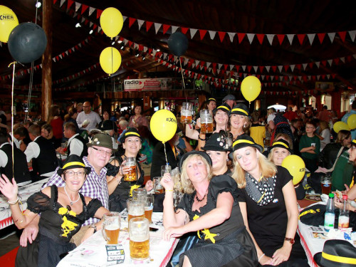 Auftakt mit der Original Töpener Blasmusik Hofer Volksfest 2017 – Foto 41