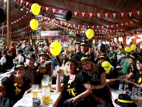 Auftakt mit der Original Töpener Blasmusik Hofer Volksfest 2017 – Foto 43