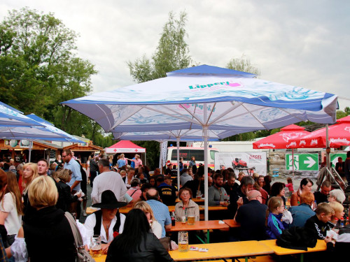 Auftakt mit der Original Töpener Blasmusik Hofer Volksfest 2017 – Foto 46