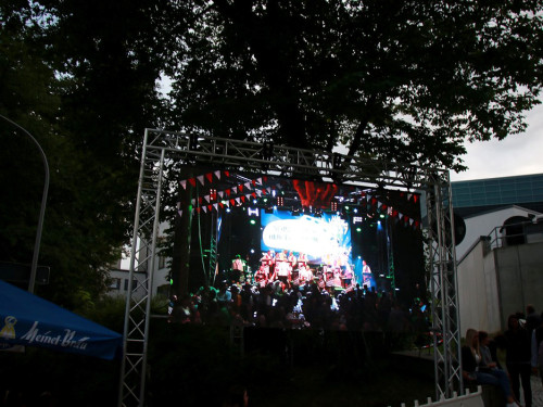 Auftakt mit der Original Töpener Blasmusik Hofer Volksfest 2017 – Foto 51