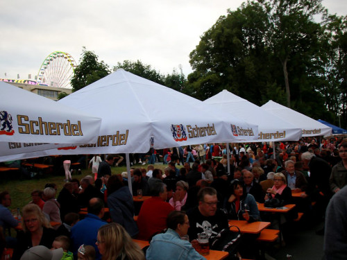 Auftakt mit der Original Töpener Blasmusik Hofer Volksfest 2017 – Foto 53