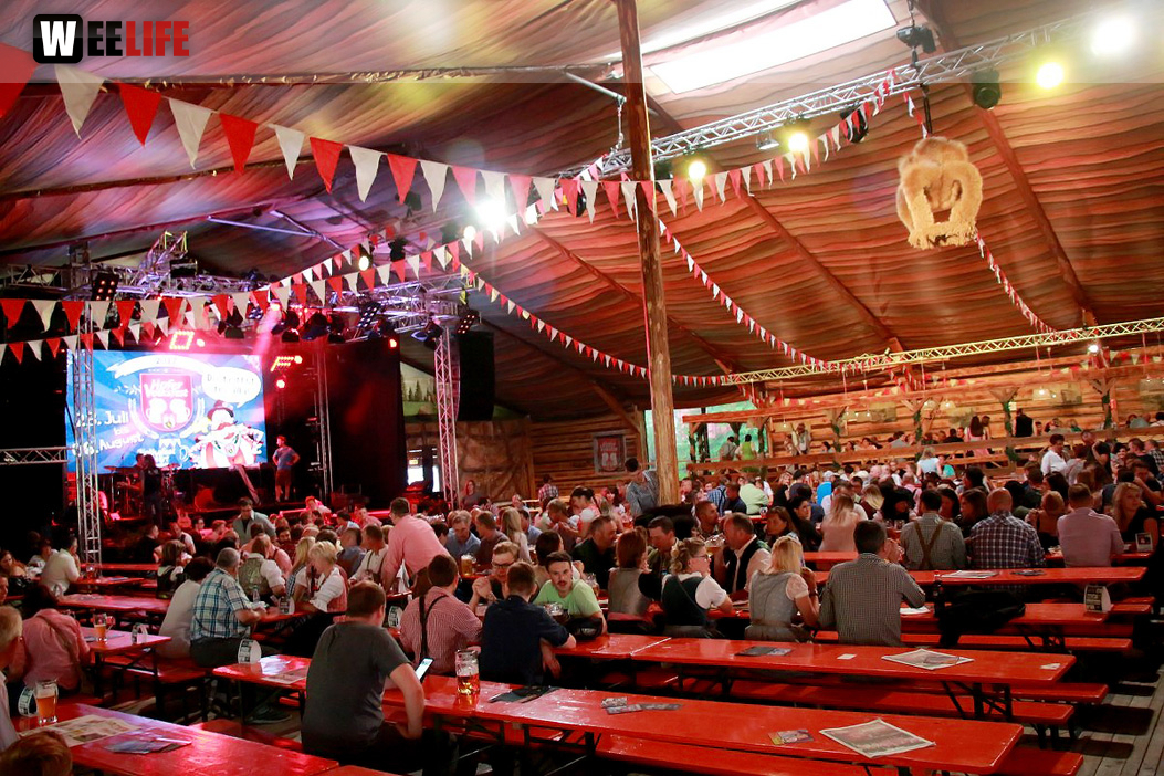 Nachmittag Hofer Volksfest 2017 29.7.17