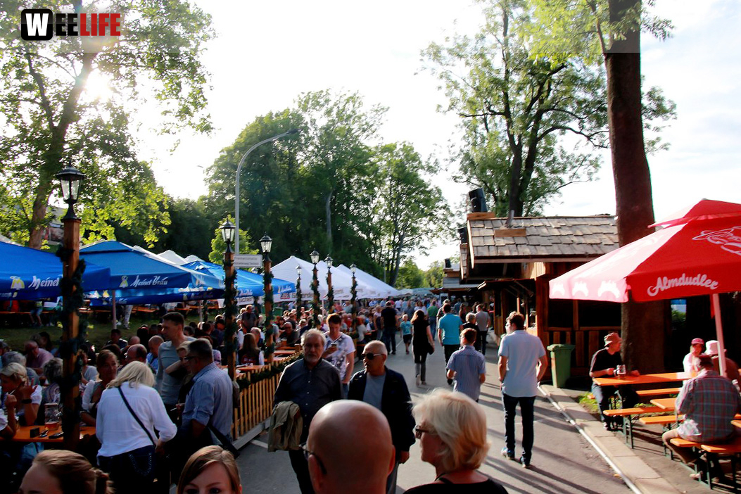 Nachmittag Hofer Volksfest 2017 29.7.17
