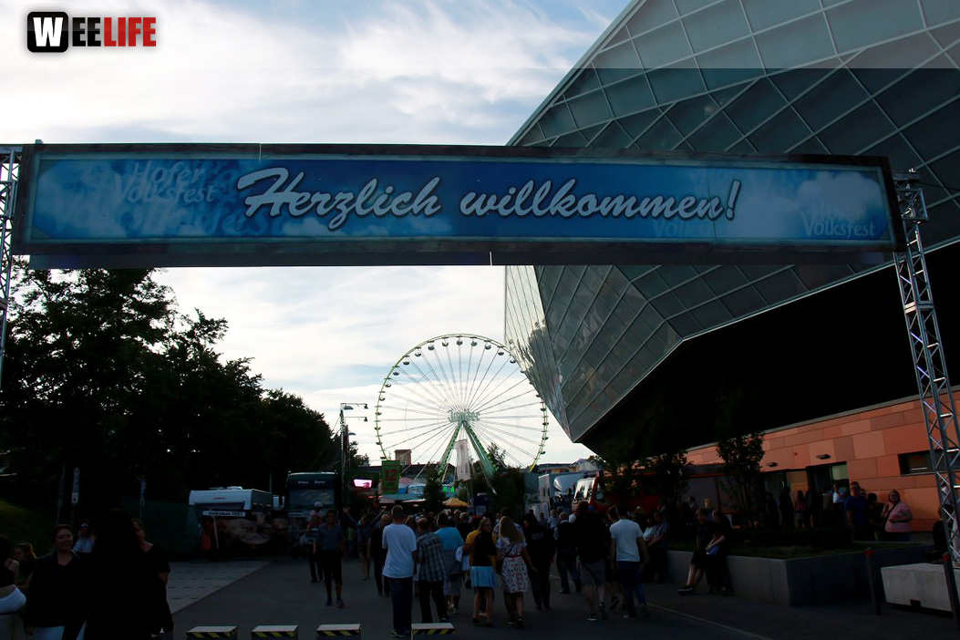 Nachmittag Hofer Volksfest 2017 29.7.17