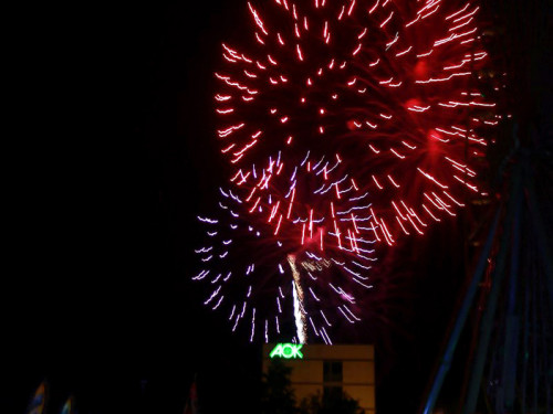 Eröffnungs Feuerwerk Hofer Volksfest 2017 – Foto 4
