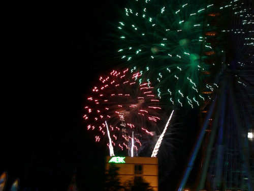 Eröffnungs Feuerwerk Hofer Volksfest 2017 – Foto 5