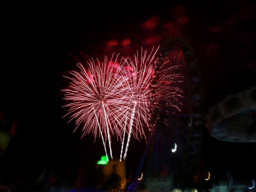 Eröffnungs Feuerwerk Hofer Volksfest 2017 – Foto 16