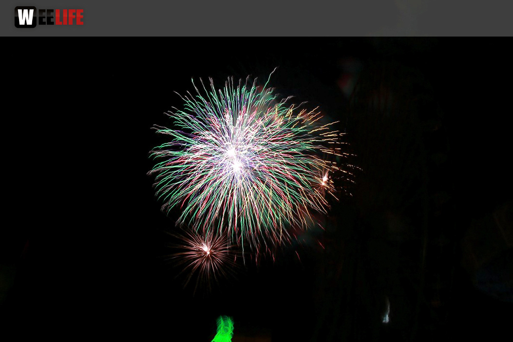 Eröffnungs Feuerwerk Hofer Volksfest 2017