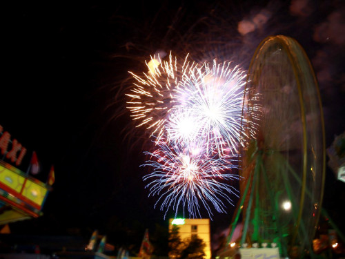 Eröffnungs Feuerwerk Hofer Volksfest 2017 – Foto 23