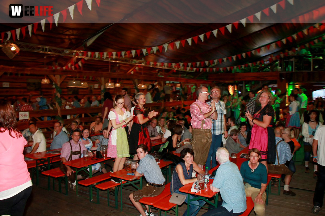 Die Partyvögel Tag der Landjugend Hofer Volksfest 2017