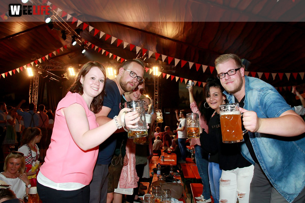 Die Partyvögel Tag der Landjugend Hofer Volksfest 2017