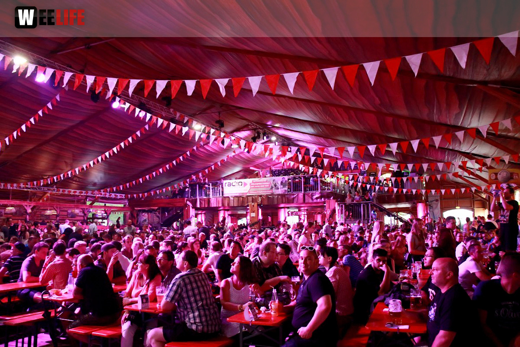 J.B.O Euroherz-Tag Hofer Volksfest 2017