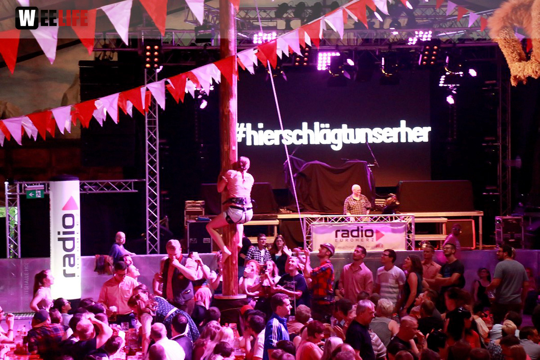 J.B.O Euroherz-Tag Hofer Volksfest 2017