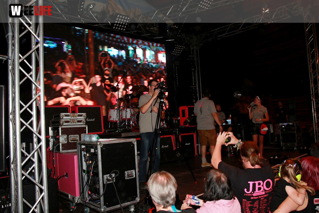 J.B.O Euroherz-Tag Hofer Volksfest 2017