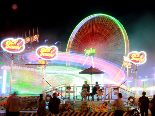 Langzeit Aufnahmen Hofer Volksfest 2017 – Foto 2