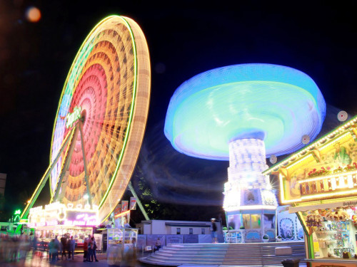 Langzeit Aufnahmen Hofer Volksfest 2017 – Foto 3
