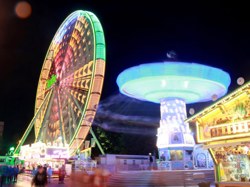 Langzeit Aufnahmen Hofer Volksfest 2017 – Foto 5