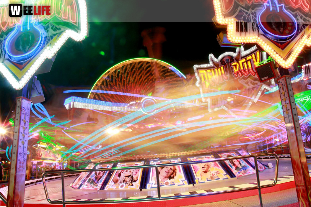 Langzeit Aufnahmen Hofer Volksfest 2017