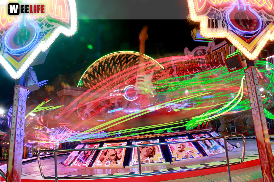 Langzeit Aufnahmen Hofer Volksfest 2017