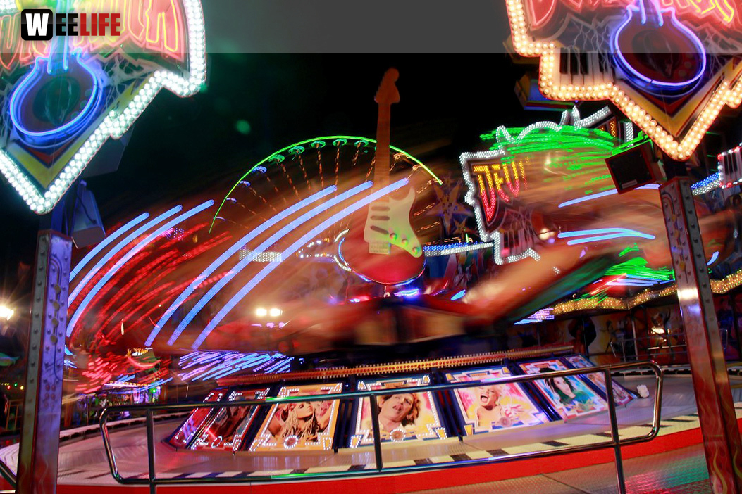Langzeit Aufnahmen Hofer Volksfest 2017
